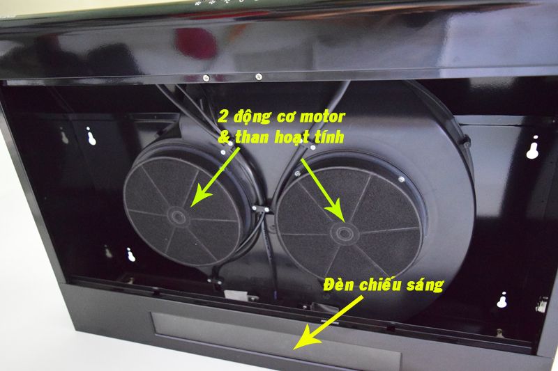 Máy hút mùi than hoạt tính là một trong những phương tiện hiệu quả nhất để lọc sạch không khí trong không gian bếp.