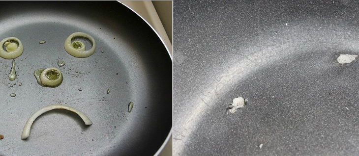 Chảo chống dính bếp từ bị phồng rộp như nổ bong bóng - nguyên nhân và cách sử dụng